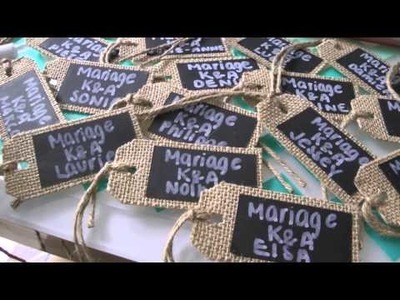 21.06.2015: Sushis maison & DIY Mariage (étiquettes, corbeille nuptiale, livre signature. )