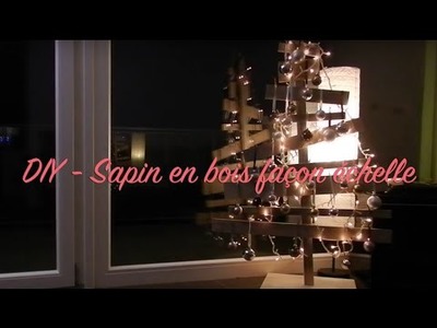 Bricolage de Noël: Sapin façon échelle - Christmas DIY: Christmas tree