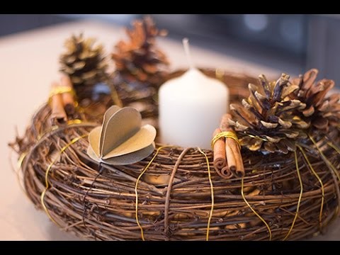 DIY : Couronne de Noël décorative