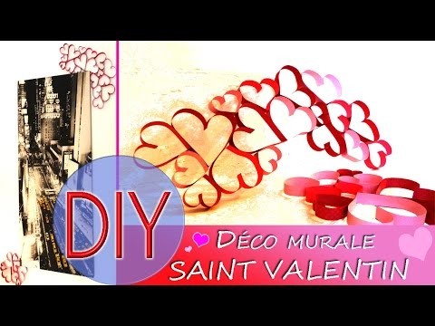DIY Déco murale COEUR - Saint Valentin #1