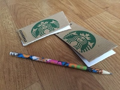 DIY Notebook - Starbucks