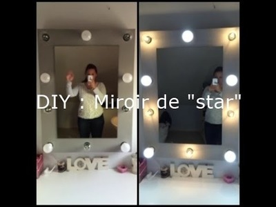 DIY : Réaliser un miroir de loge ♥