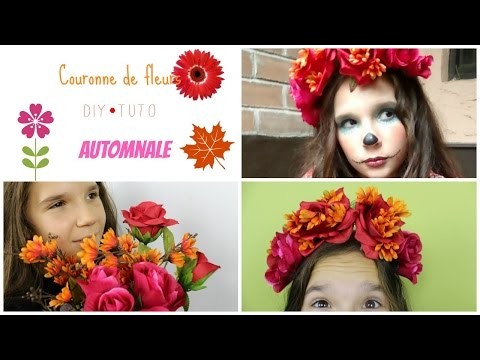 DIY-TUTO Couronne de fleurs d'automne - Sweet muffin