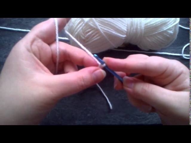 Leçon de crochet n°1 - Faire une chainette