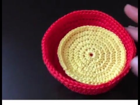 Tuto dessous de verre au crochet spécial gaucher