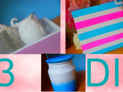 3 DIY Super simple et rapide !!