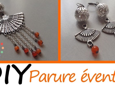 DIY #9 - Parure éventail avec PimPomPerles.fr