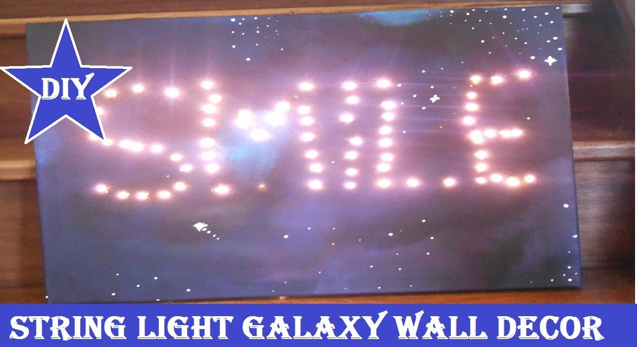 Tableau Galaxy Lumineux (DIY)
