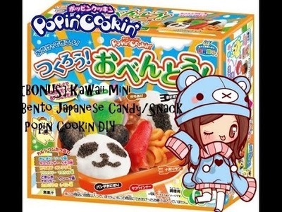 [BONUS] Kawaii Mini Bento Japanese Candy.Snack Popin Cookin DIY つくろうおべんとう