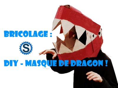 Bricolage DIY - Masque de dragon