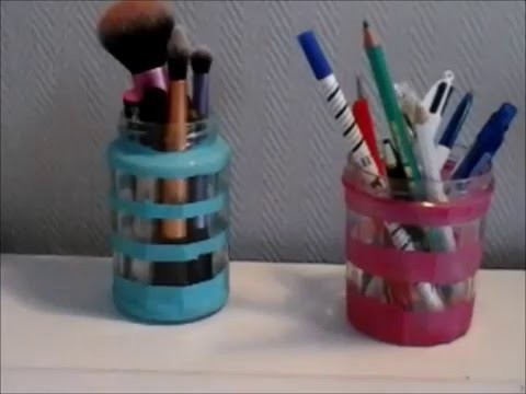 DIY d'un pot a crayon