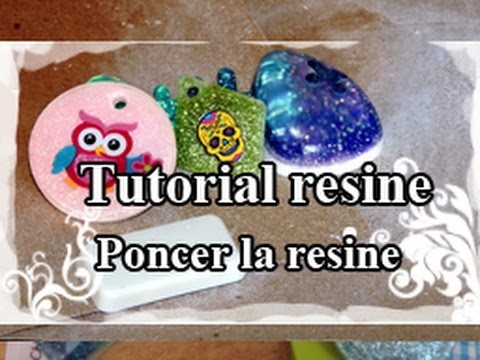 DIY : Resin Tuto. Resine Tutorial N°7 : Poncer la résine