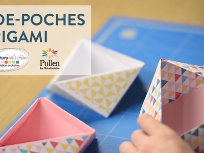 Tutoriel DIY : Réalisez un vide-poches origami - Cultura Creativ 2016
