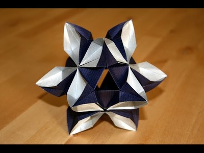 Origami - Kusudama Etoile - Star Kusudama [Senbazuru]