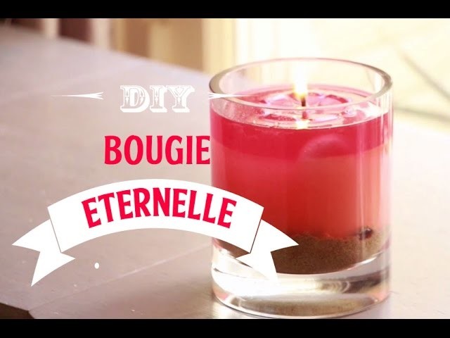 ✮ Recette Minute ✮ Bougie Eternelle ✮ DIY  | Caly Beauty