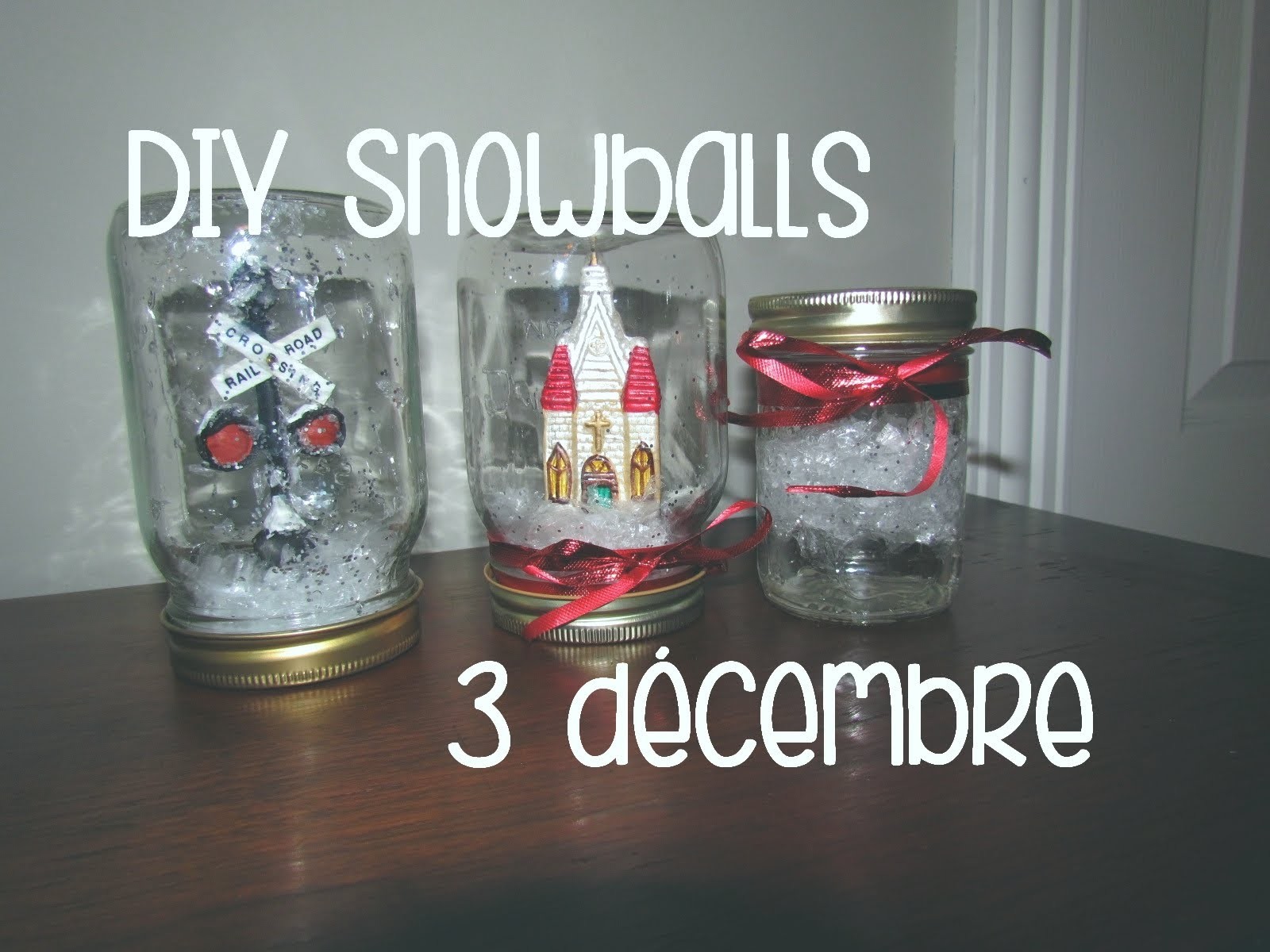 3 DÉCEMBRE | Boules de Noël DIY