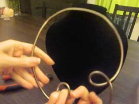 Comment faire un collier en aluminium, bases, How make an aluminium Necklace