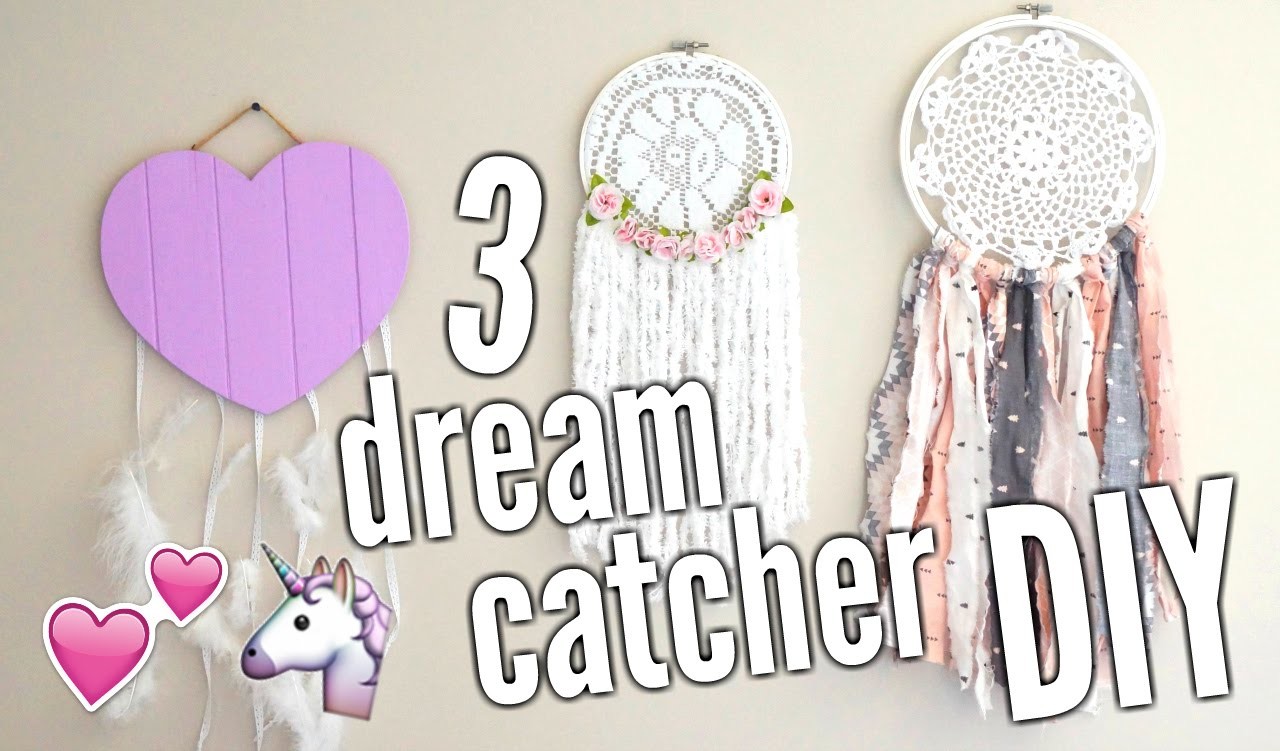 DIY DREAM CATCHER | 3 styles ♡
