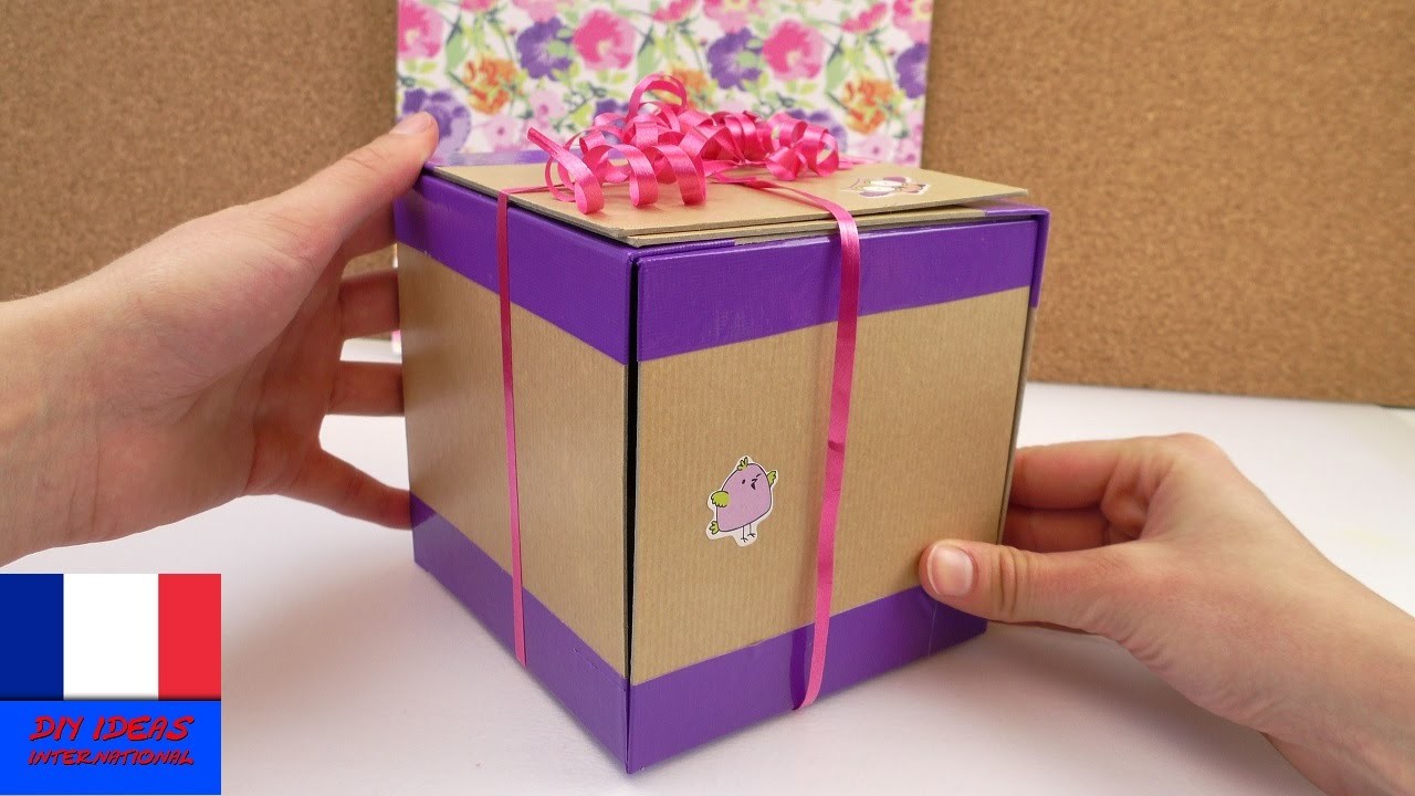 Emballage cadeau à faire soi-même | Cadeau DIY pour un anniversaire | Ducktape