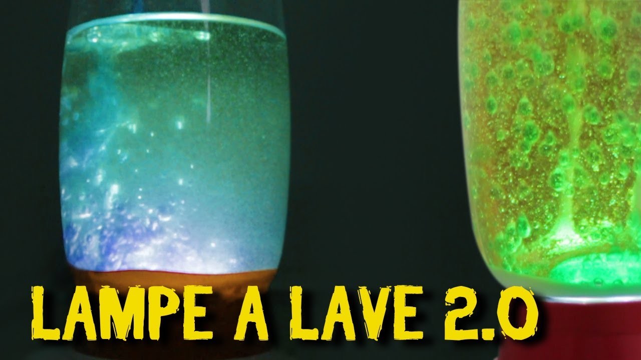 Expérience - La lampe à lave 2.0 - Dr Nozman