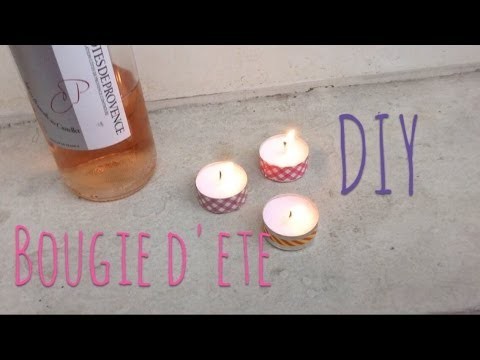 •DIY• Bougie d'été