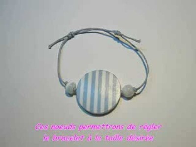 Bracelet fantaisie estival tout simple