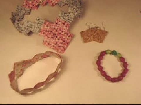 Fabriquer des bijoux en papier