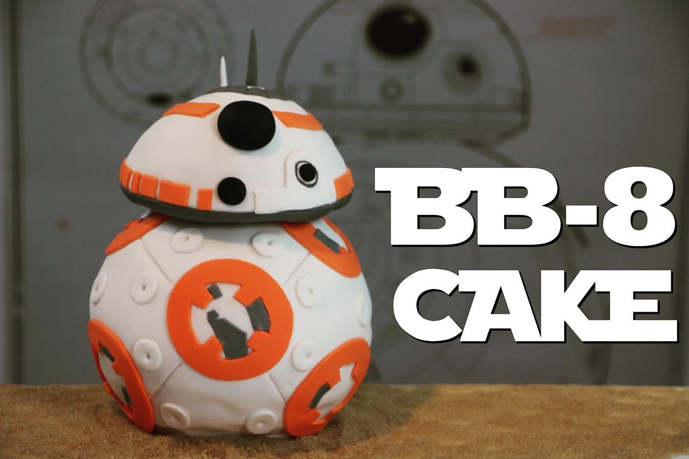 Gâteau BB-8 Star wars | BB-8 Cake | Cake design