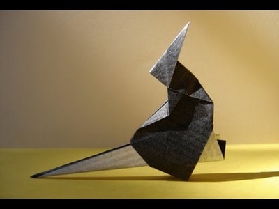 Origami - Sorcière sur son balai - Witch on a broom [Senbazuru]