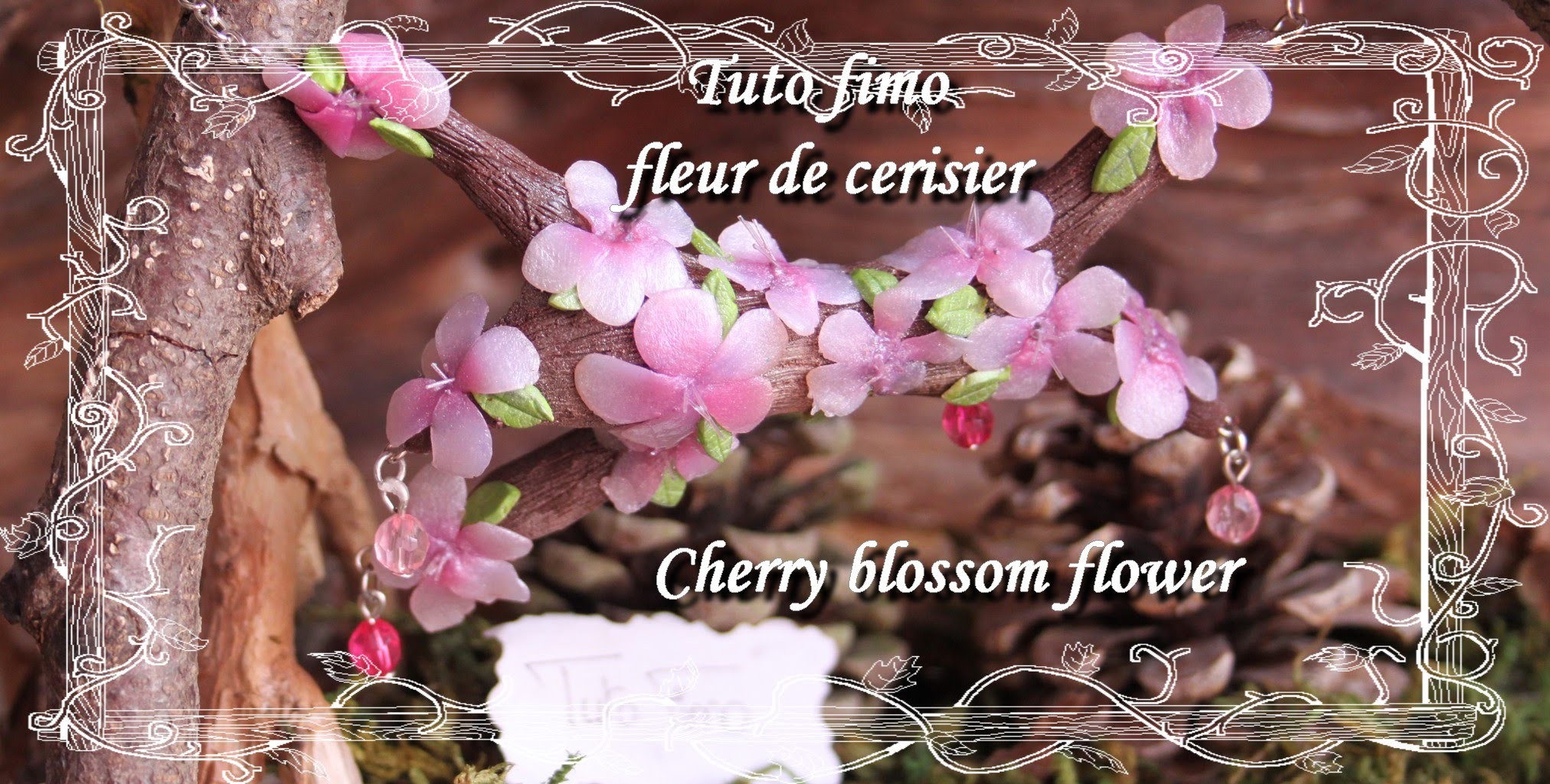[♥✿ Tuto Fimo : Fleur de cerisier ✿♥] ~ [♥✿ Polymer Clay Tutorial : Cherry Blossom flower ✿♥]