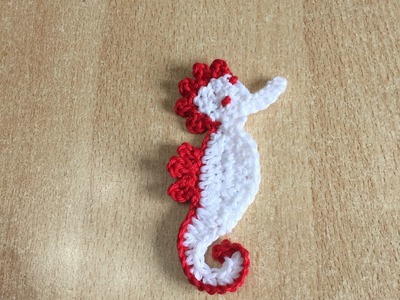 Tuto hippocampe au crochet spécial gaucher