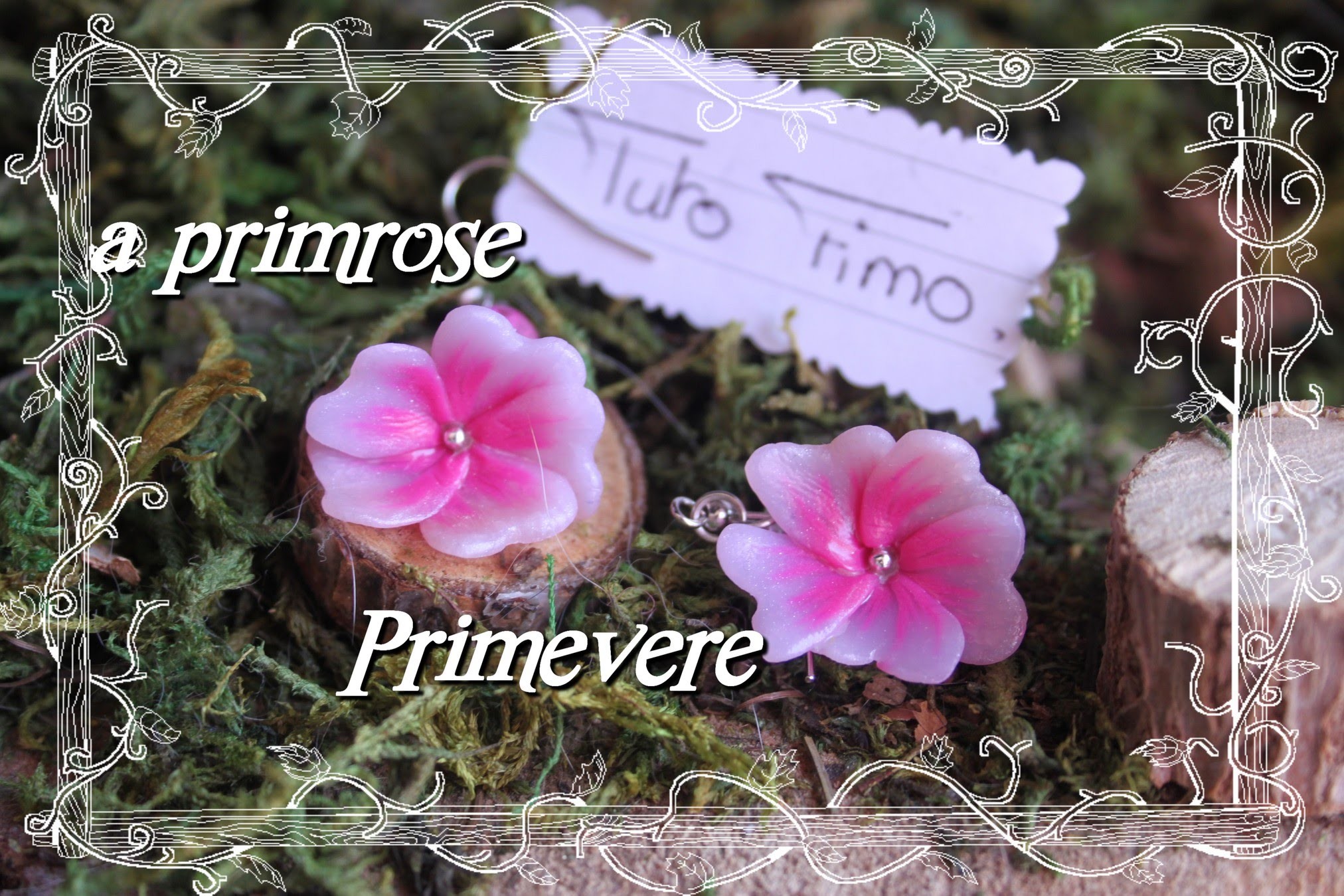 [♥✿ Tuto Fimo fleur primevère ✿♥] ~ [♥✿ Polymer Clay Tutorial : flower primerose ✿♥]