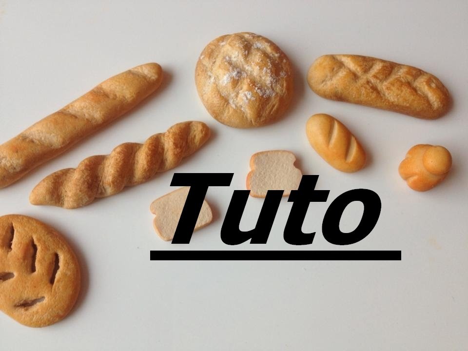 Tuto  Fimo - Pains de boulangerie