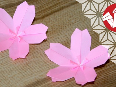 Tuto Origami - Sakura : Fleur de cerisier [Senbazuru]
