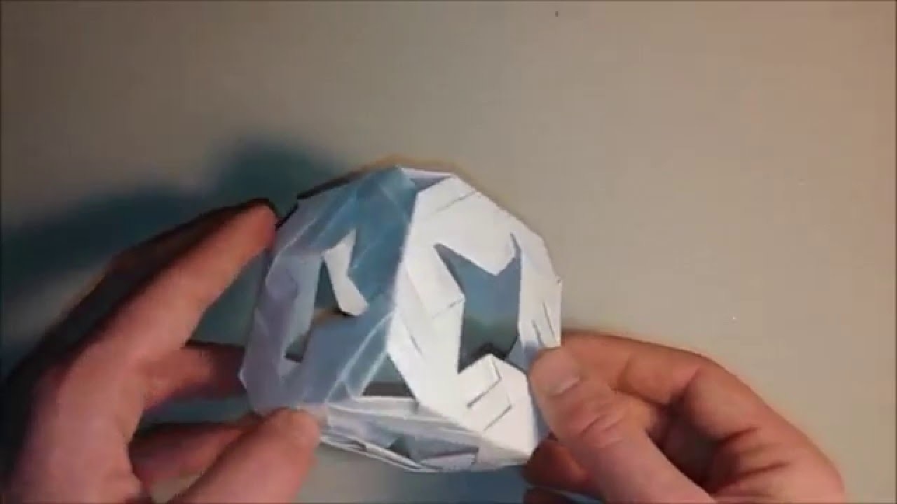 Comment faire un cube étoilé - modular origami tutorial - A cube full of stars
