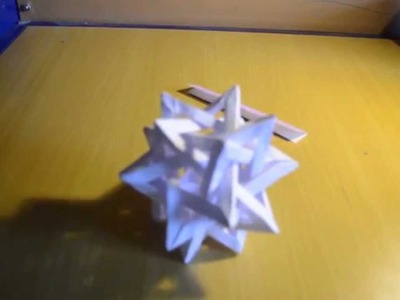 Comment faire un origami étoile 3D super classe et tout et tout !