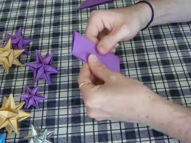 Étoile oméga en origami(part1)