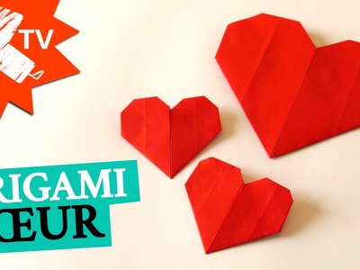 Origami coeur - facile