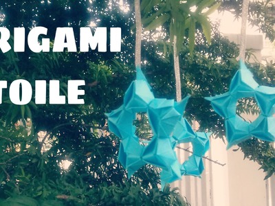 Origami Décoration - Comment faire une ÉTOILE en Papier