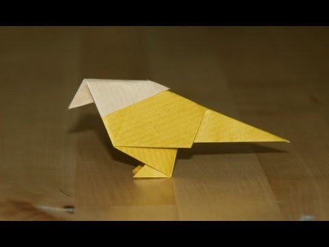 Origami - Petit oiseau traditionnel - Small Traditional Bird [Senbazuru]