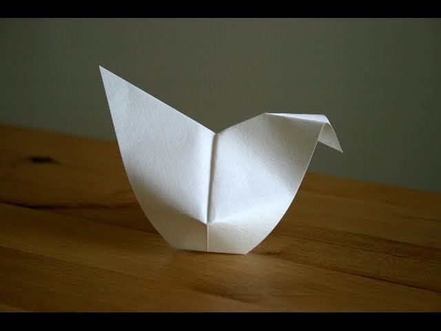 Origami - Poule de Pâques - Easter Hen [Senbazuru]