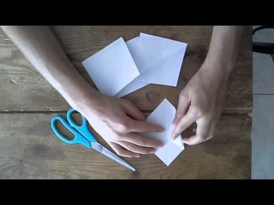 Réaliser une étoile en papier