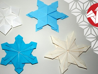 Tuto Origami - Flocons de neige [Senbazuru]