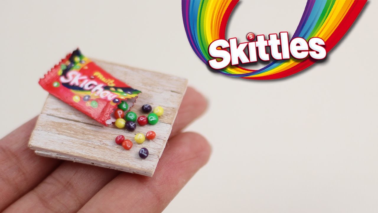 Paquet de Skittles (skichou) ⎪Papier et Fimo