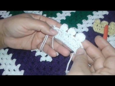 Picot  crochet - lesson 1