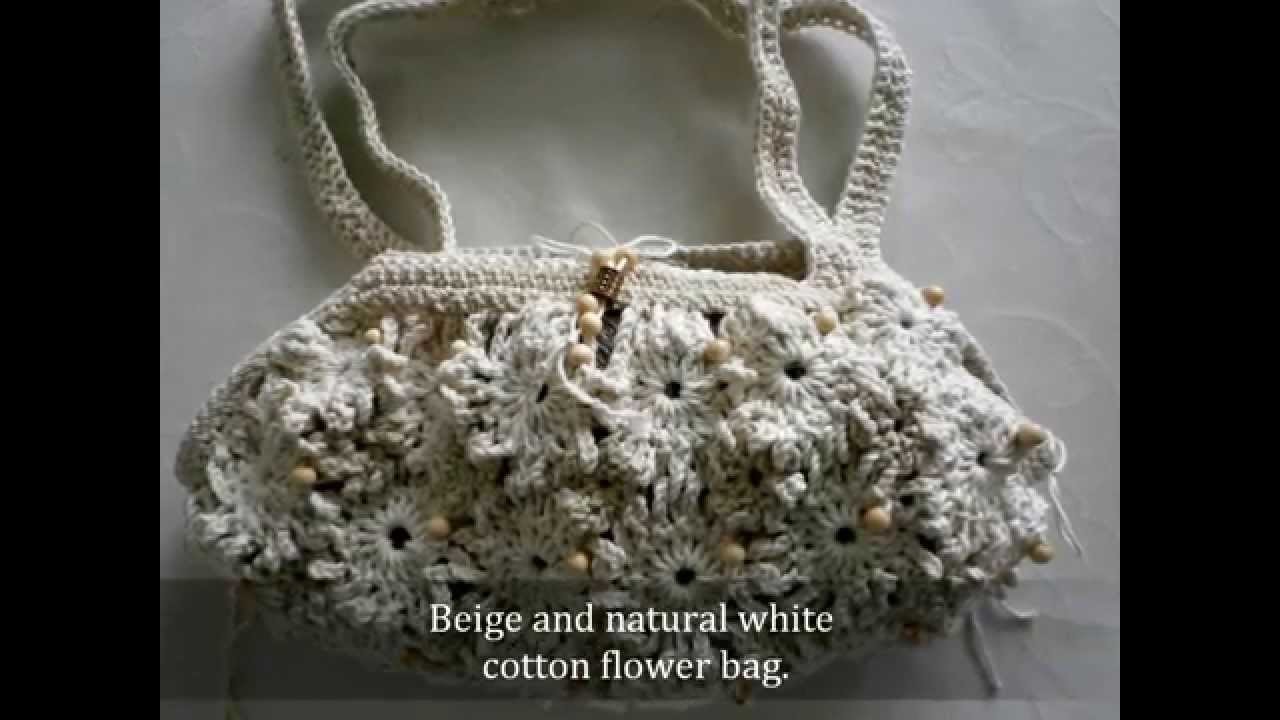 Crochet Flower bags