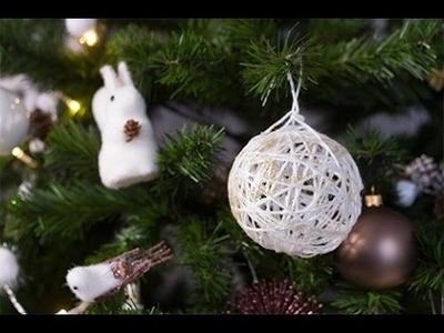 DIY Noël : Boule en laine