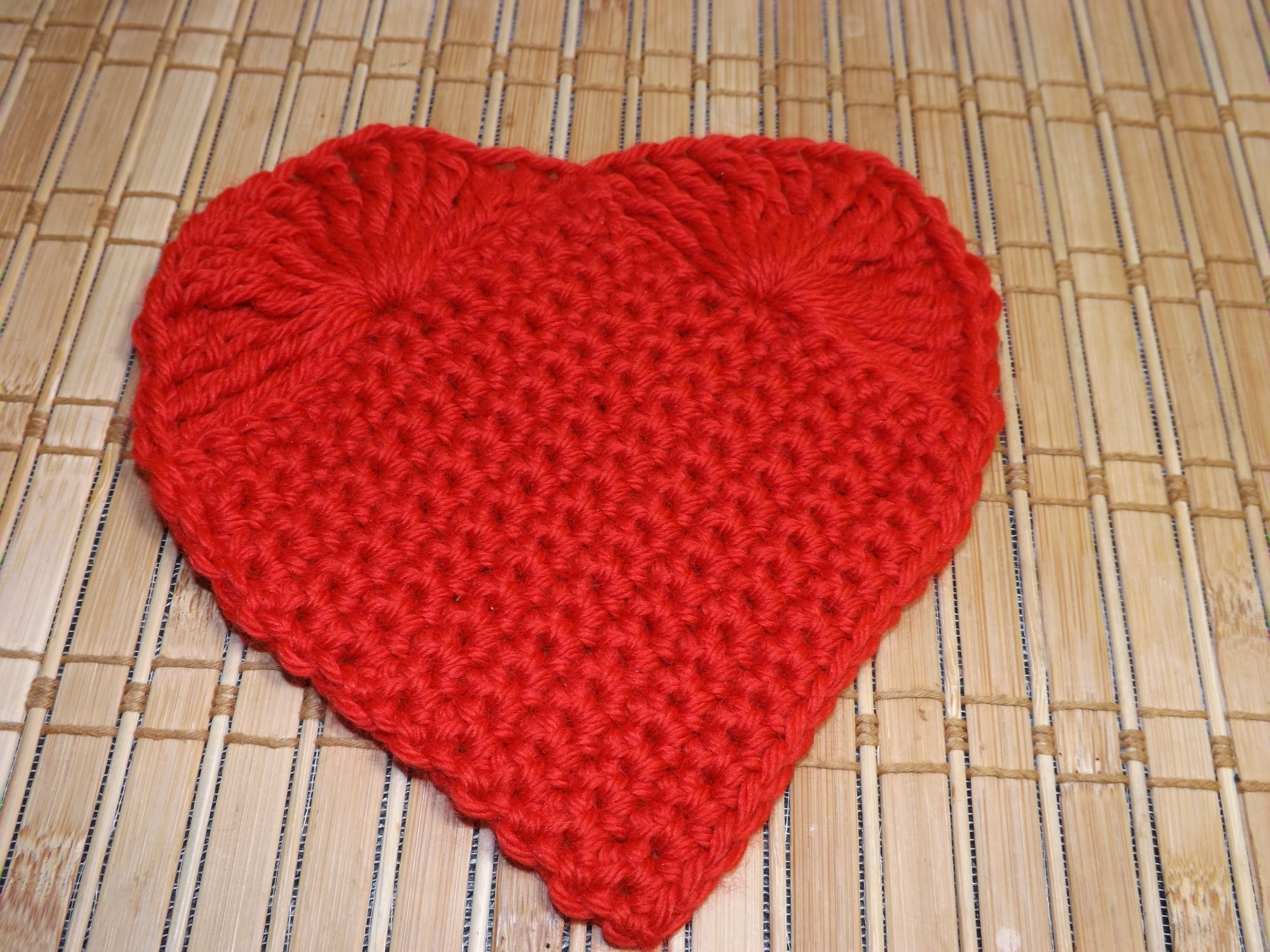 Corazon de San Valentin a crochet - con Ruby Stedman