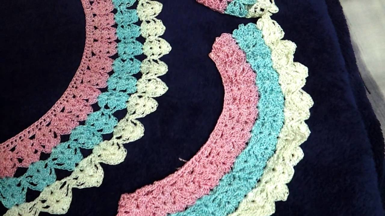 Crochet coller