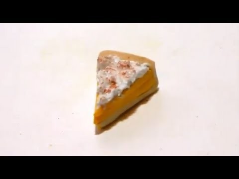 [TUTORIAL] Tarte au citron meringuée.Lemon meringue pie.polymer clay